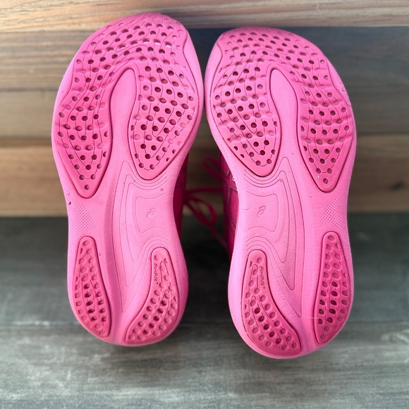 Asics Gel Nimbus 25 Women's Running Shoes Pink Rave Sz 6 - Picture 2 of 4